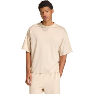 adidas Sportswear SOFT LUX T-SHIRT - Heren - Beige