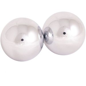 Qi Gong ballen zilverkleur 35 mm