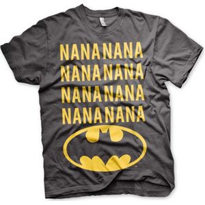 DC Comics Batman Heren Tshirt -3XL- NaNa Batman Grijs