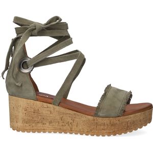 Omoda 722007 Sandalen - Dames - Groen - Maat 38