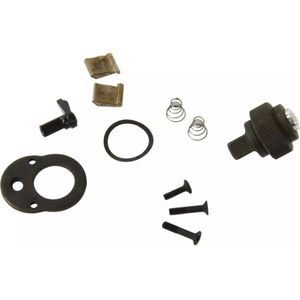 GEKO Reparatieset voor offset ratelsleutel - 1/4"" vierkante aandrijving - Compact ontwerp - Geschikt voor krappe ruimtes