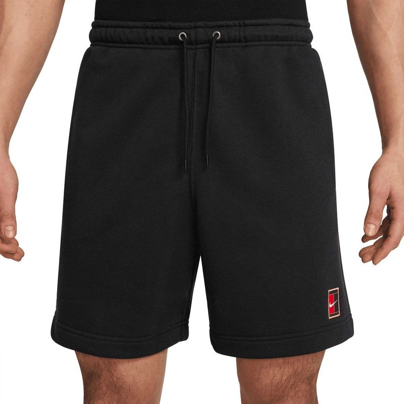 NikeCourt Heritage Dri-FIT - Tennisshorts - Zwart