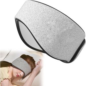 Oogmasker Slaap - Slaapmasker Vrouwen & Mannen - Extra Zacht - Grijs