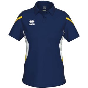 Errea - Carmen - Polo - Blauw Wit Geel - Sportwear - Vrouwen