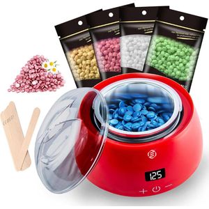 Equivera Wax Apparaat - Ontharingsapparaat - Geschikt voor Ontharen van het hele Lichaam - Wax Set - Wax Bonen - Waxen