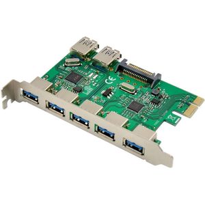 7 port USB 3.0 PCIe card