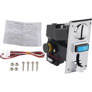 Allecto Plus - Multifunctionele muntenverzamelaar met automatische verdeler voor arcade-spelmechanisme - Handig en duurzaam.