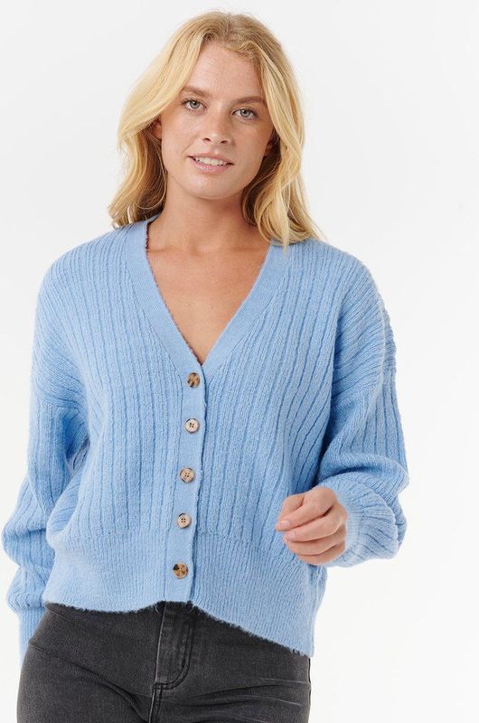 Rip Curl Afterglow Cardi - Mid Blue