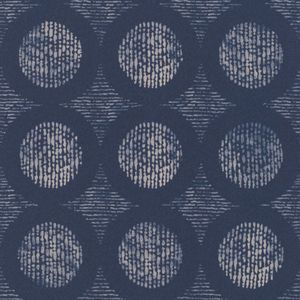 Retro behang blauw rasch 862232