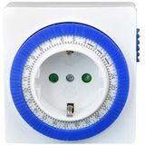 Tijdschakelklok - Wit - Mechanisch - 96 Schakelingen per 24 Uur