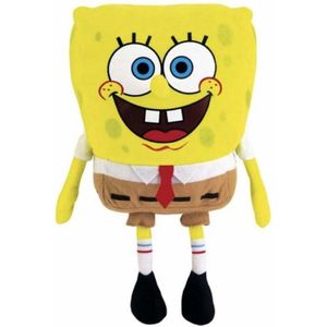 Spongebob Squarepants Pluche Knuffel XL 50 cm groot [Nickelodeon Plush Toy | Speelgoed Knuffelpop voor kinderen | Grote XXL Sponge Bob Square Pants | Patrick Ster, Octo, Meneer Krabs, Gary de Slak]
