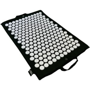 YogaStyles - Spijkermat - Zwart - Acupressuur Mat - 68 x 42 x 2,5 cm