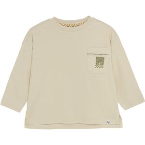 Noppies - T-shirt Lewes - Fog - Longsleeves