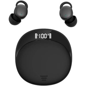 Draadloze oordopjes -bluetooth oordopjes-Bluetooth 5.3 - Sleep Plugs - Noise Cancelling - Kleinste Oortjes - Geschikt voor elke laptop en smartphone - zwart