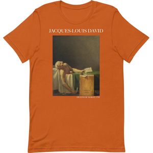 Caspar David Friedrich 'De Wandelaar boven de Nevelzee' (""Wanderer Above the Sea of Fog"") Beroemd Schilderij T-Shirt | Unisex Klassiek Kunst T-shirt | Autumn | L