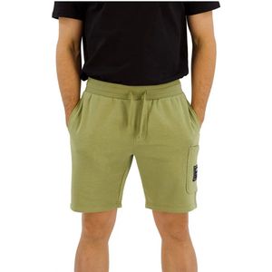 Tommy Hilfiger - Sweatshorts - Katoenmix - Zwart