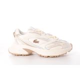 Lacoste - Neo Shot D - Lage Sneaker - Beige - Leder