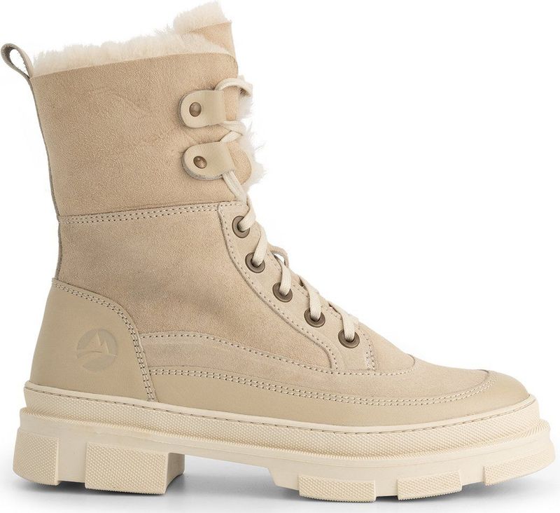 Travelin' Tremblant Dames - Winterboots - Wolgevoerd - Zand