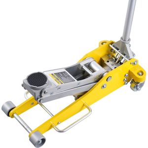 VEVOR garagekrik 3t autokrik hydraulische autokrik dubbele zuiger