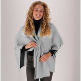 Morethansocks - Gebreide Poncho - Dames - One Size - Omslagdoek