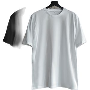 Trendyol Bruin-Steen Oversize 2-Pack Basic 100% Katoenen T-Shirt Tmnss24Ts00038