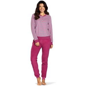 Badstoffen pyjama rood Comtessa - Rood - Maat - 38