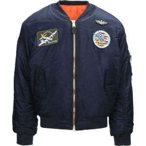 Fostex MA-1 bomber jack USAF blauw- Heren