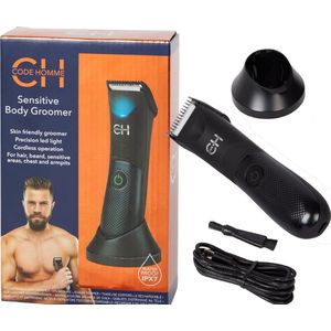 GEAR3000 Tondeuse - Bodygroomer Mannen - Trimmer Schaamstreek - Baard en Lichaam - Oplaadbaar en Waterdicht
