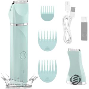 Equivera Ladyshaves voor Vrouwen - Trimmer voor Vrouwen - Scheerapparaat Vrouw - Ontharingsapparaat - Bikinilijn - Oksels - Benen