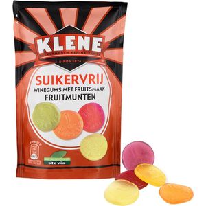 Klene Fruitmunten - suikervrij - 110g