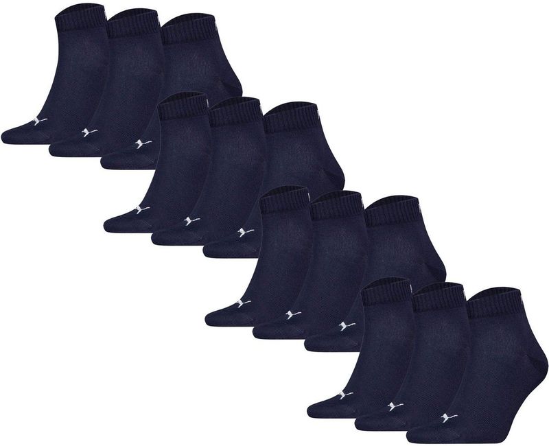 Puma - Sokken Quarter Plain - Unisex - 12-pack