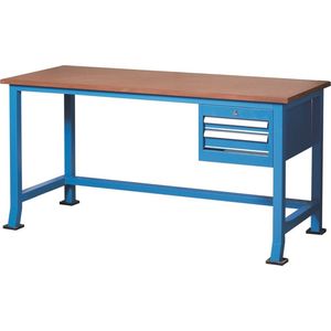 Huvema - Werktafel 170 x 70 cm met MDF werkblad - BL 2D, 1700x700x850 WB