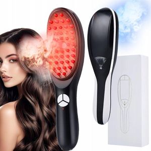 LED Haarborstel met Fotontheorie & Massage voor Haargroei