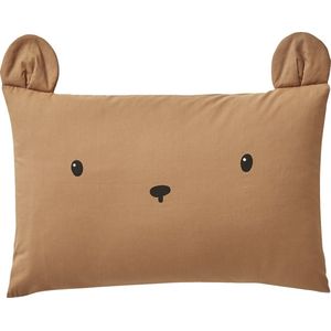 Vertbaudet - Kussensloop - Groen - Katoen - Teddybeerprint