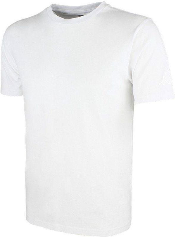 Kappa Rieti T-shirt Met Korte Mouwen Wit 6 Years Jongen