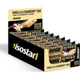 16x Isostar High Protein 30 Vanilla Cranberry 55 gr