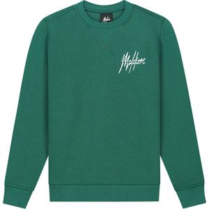 Malelions - Sweater - Dark Green/Mint - Maat 176