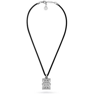 Philipp Plein - PJVEA04NU - Halsketting - Zwart - 50 cm