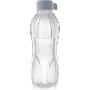 Tupperware Ecofles 500 ml zilver - drinkfles waterfles flesje fles grijs