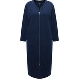 Ulla Popken Badjas lang  nachtblauw