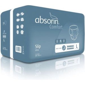 Absorin - Comfort Slip - Grijs - 155 cm - Incontinentiemateriaal - Voor Vrouwen en Mannen - 4400ML
