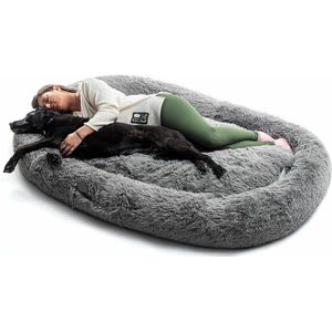 Hondenbed voor mensen | Human Dog Bed XXL InnovaGoods Grey