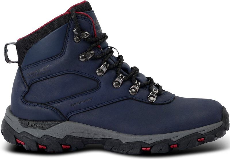 Regatta - Holcombe Classic - Wandelschoenen - Zwart - Synthetisch Leer