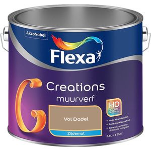 Flexa - Creations Muurverf Zijdemat - Vol Dadel - Mengverf - 2.5 Liter