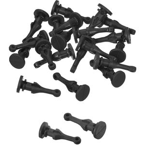 10 stuks ventilatoren met bevestigingsaccessoires voor pc-behuizing - geluids- en trillingsreductie - 9 mm x 22,7 mm