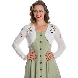 Banned - SUMMER BERRY Bolero - M - Wit