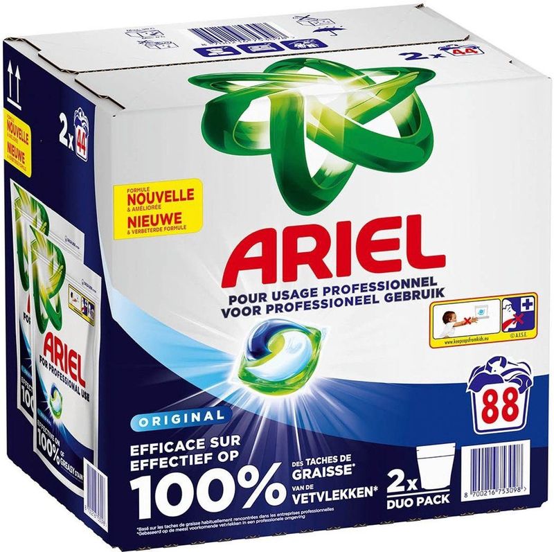 Ariel - Professional Wasmiddel Pods - Original - 88 Stuks