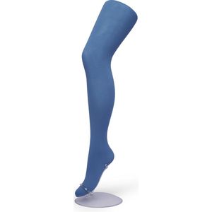Bonnie Doon Opaque Comfort Panty 40 Denier Blauw Dames maat 44/46 XXL - Extra brede Comfort Boord - Tekent Niet - Kleedt Mooi af - Mat Effect - Gladde Naden - Maximaal Draagcomfort - Blue Ashes - BN161911.146
