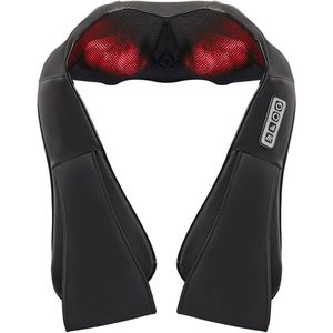 Shiatsu Massageapparaat voor Nek, Schouders en Rug met Thermostaatfunctie - Effectieve Pijnverlichting Thuis, op Kantoor en in de Auto