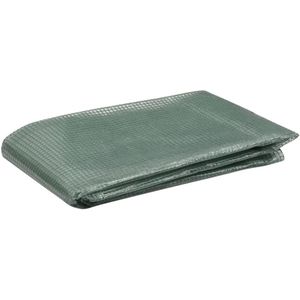 vidaXL Kashoes vervangend (0,5 m²) 50x100x190 cm groen - Kasdoek - Kasdoeken - Kaszeil - Kaszeilen